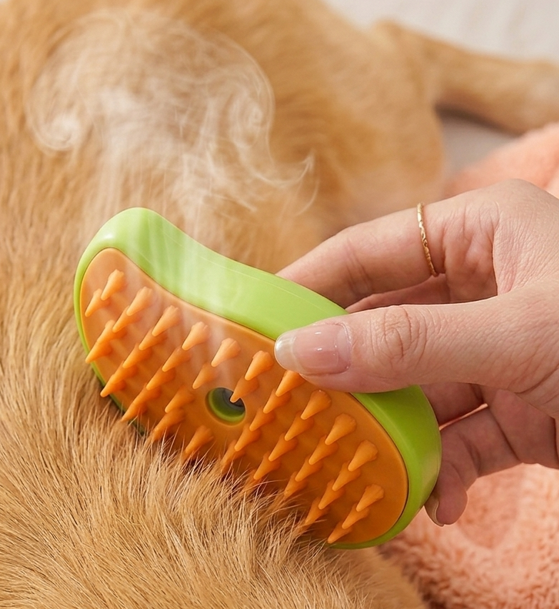 PurCafe™ Cool Mist Grooming Brush for Pets